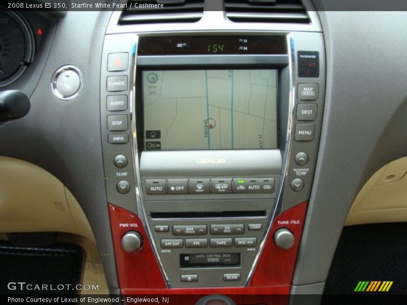 Starfire White Pearl / Cashmere 2008 Lexus ES 350