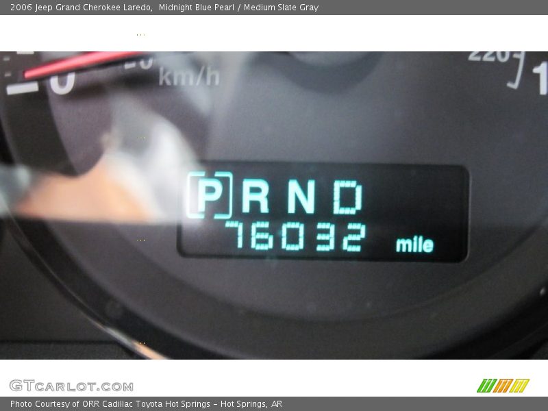 Midnight Blue Pearl / Medium Slate Gray 2006 Jeep Grand Cherokee Laredo