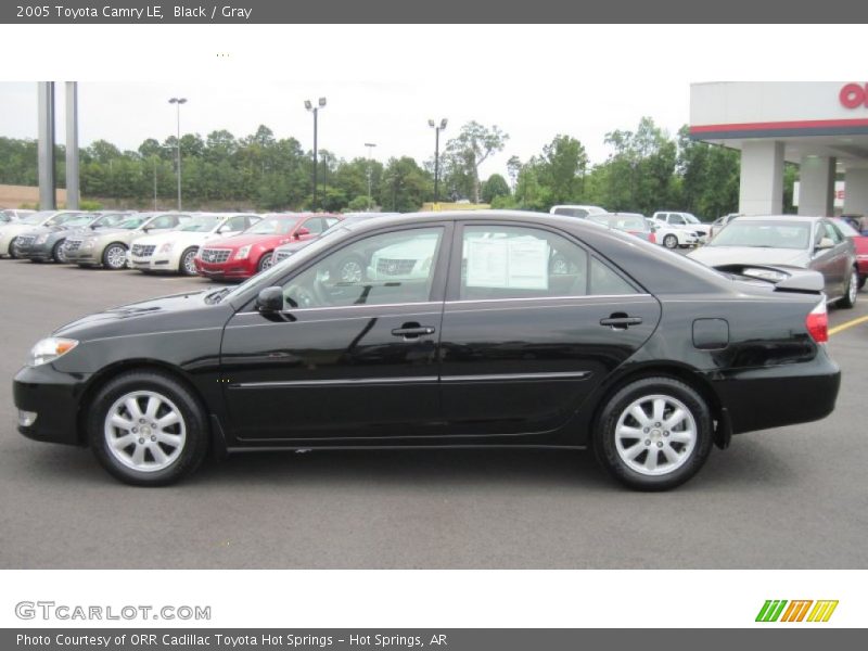 Black / Gray 2005 Toyota Camry LE