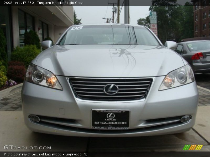 Tungsten Metallic / Light Gray 2008 Lexus ES 350