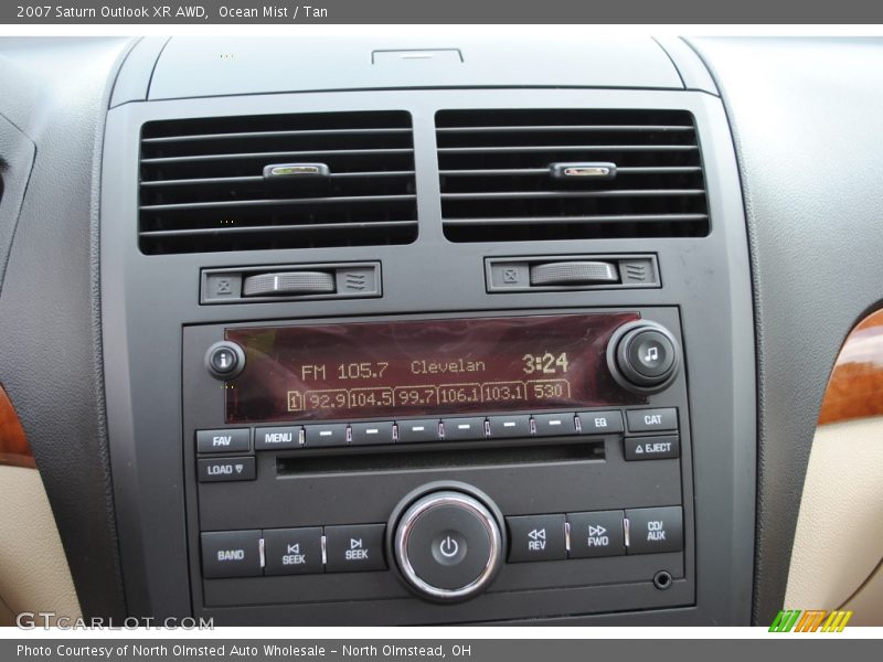 Controls of 2007 Outlook XR AWD