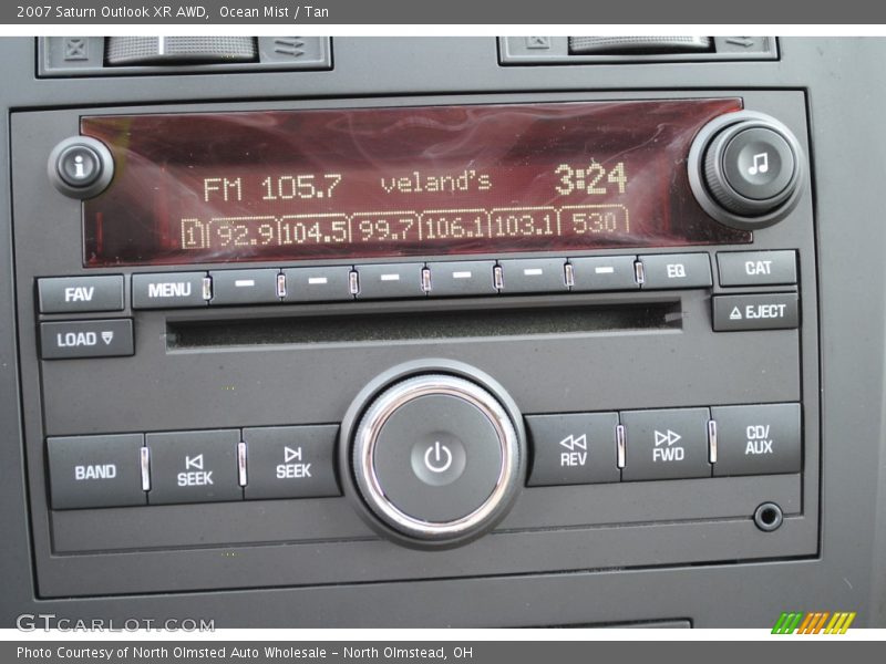 Controls of 2007 Outlook XR AWD