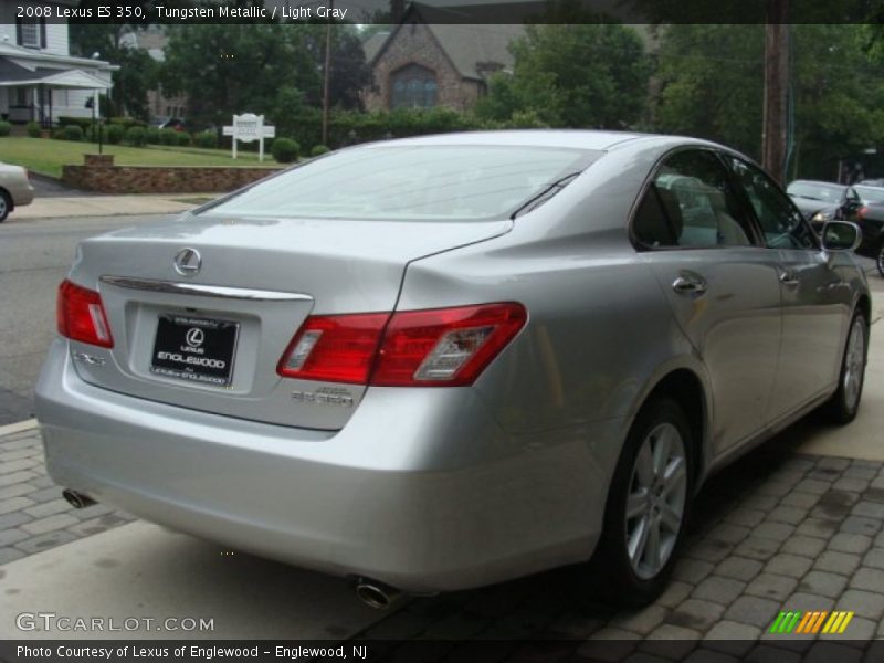 Tungsten Metallic / Light Gray 2008 Lexus ES 350