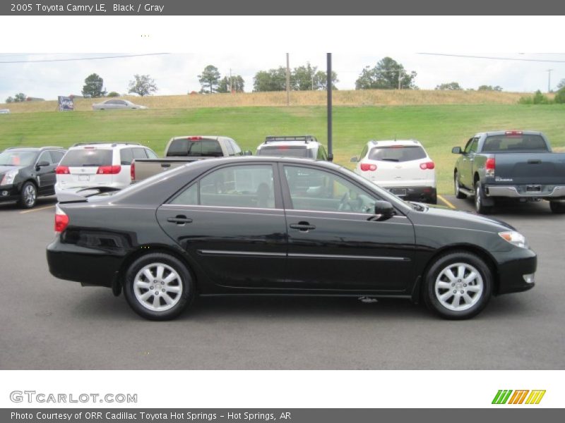 Black / Gray 2005 Toyota Camry LE