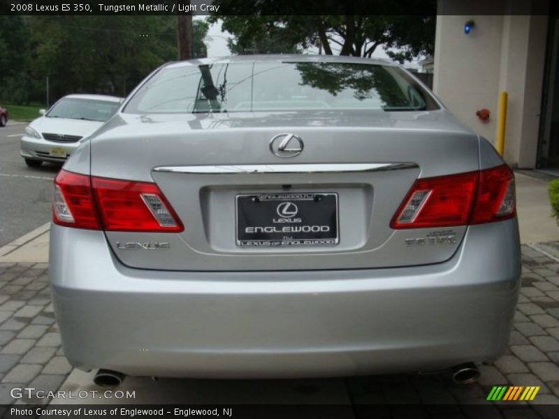 Tungsten Metallic / Light Gray 2008 Lexus ES 350