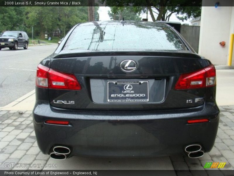 Smoky Granite Mica / Black 2008 Lexus IS F