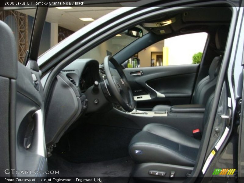 Smoky Granite Mica / Black 2008 Lexus IS F