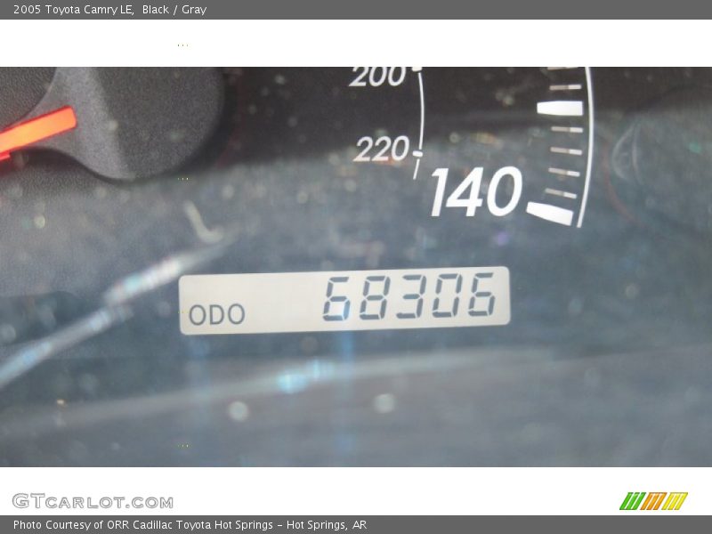 Black / Gray 2005 Toyota Camry LE