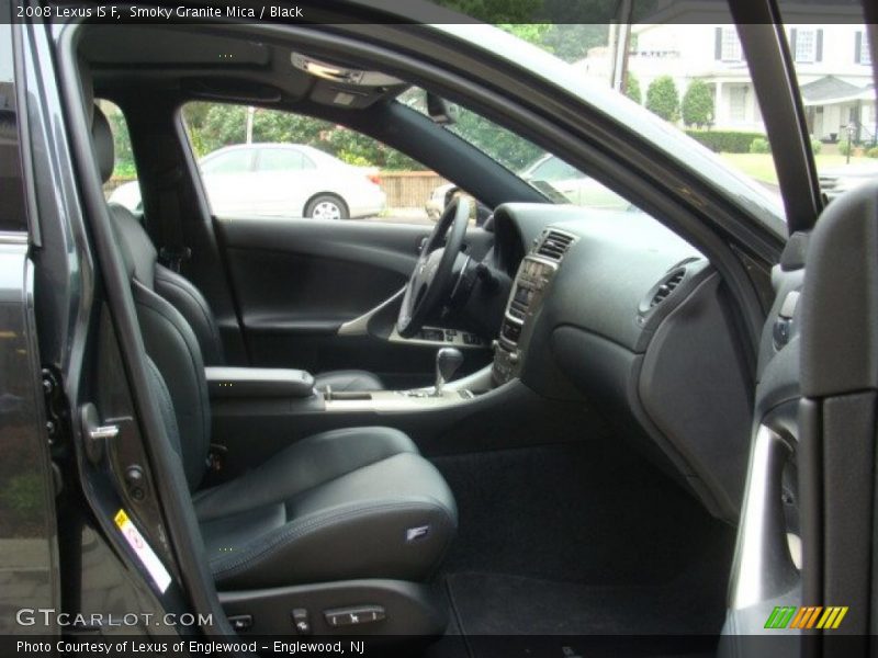 Smoky Granite Mica / Black 2008 Lexus IS F
