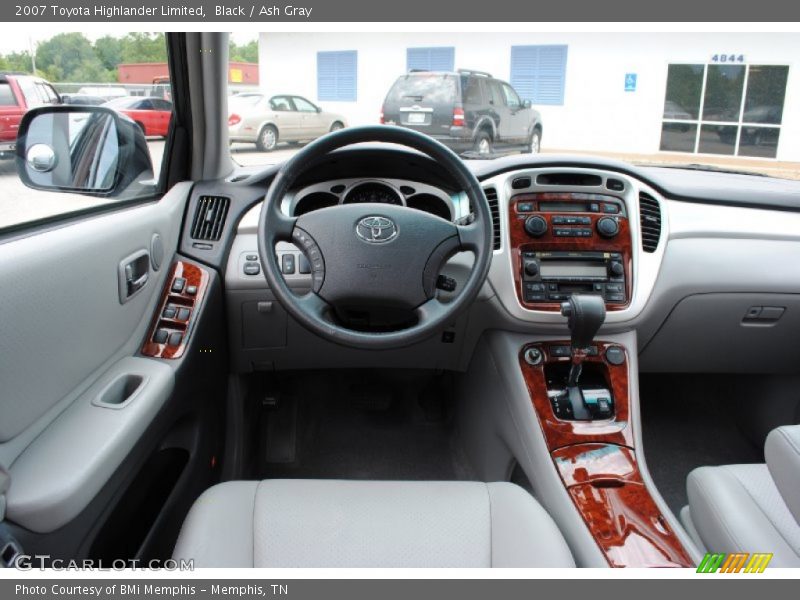Black / Ash Gray 2007 Toyota Highlander Limited