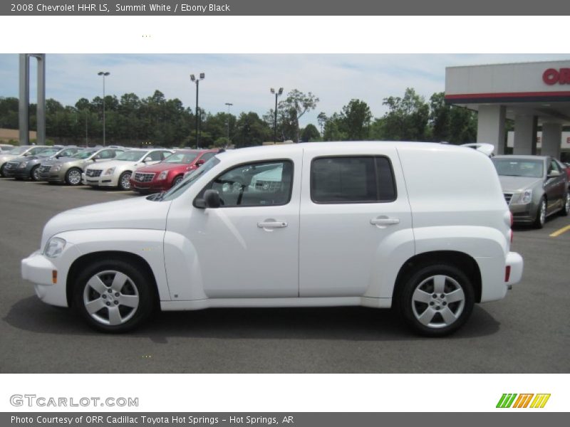 Summit White / Ebony Black 2008 Chevrolet HHR LS