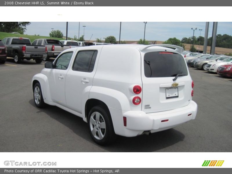 Summit White / Ebony Black 2008 Chevrolet HHR LS