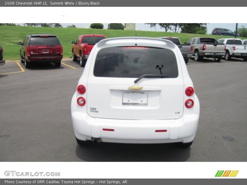 Summit White / Ebony Black 2008 Chevrolet HHR LS