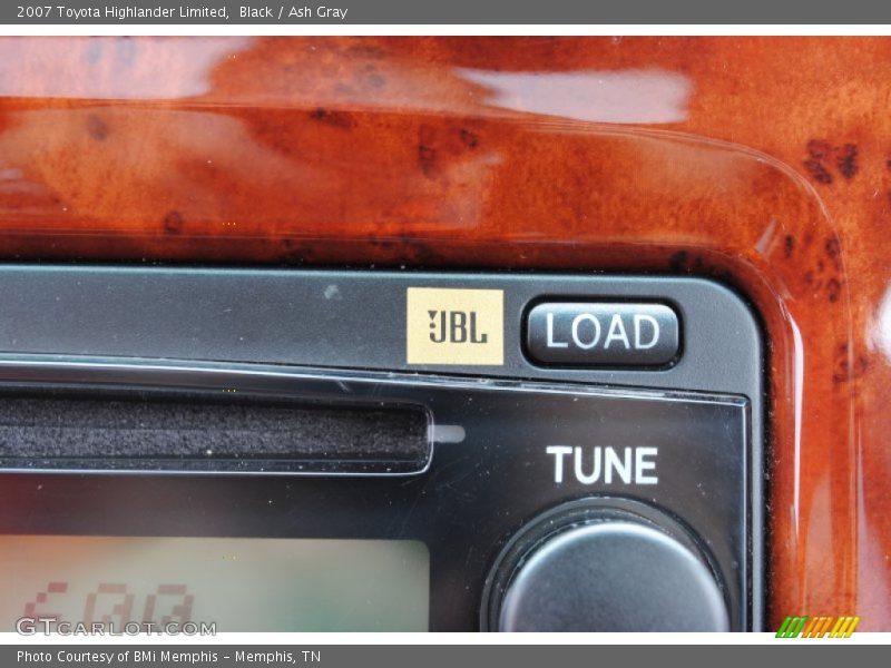 Black / Ash Gray 2007 Toyota Highlander Limited