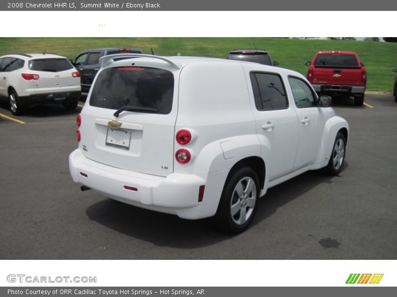 Summit White / Ebony Black 2008 Chevrolet HHR LS