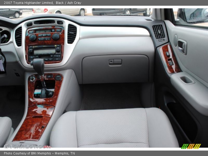 Black / Ash Gray 2007 Toyota Highlander Limited
