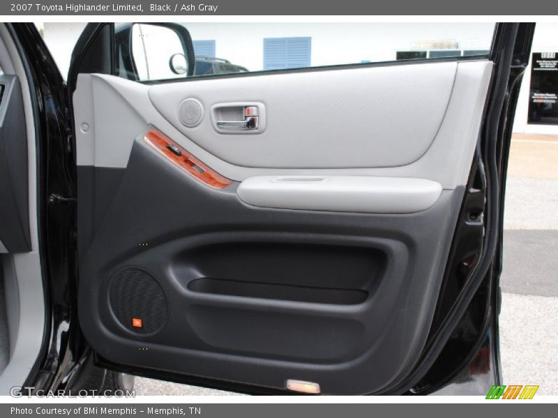 Black / Ash Gray 2007 Toyota Highlander Limited