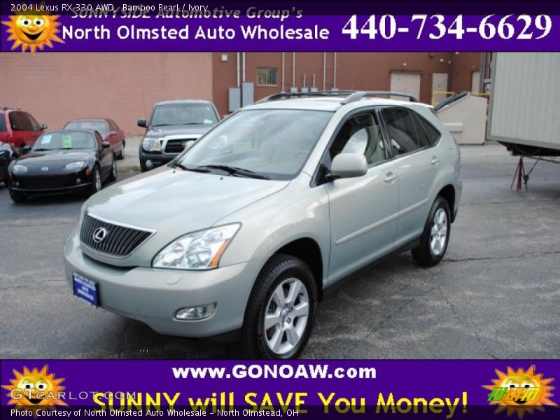 Bamboo Pearl / Ivory 2004 Lexus RX 330 AWD