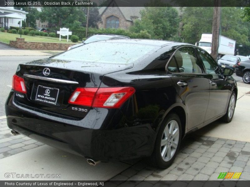 Obsidian Black / Cashmere 2009 Lexus ES 350