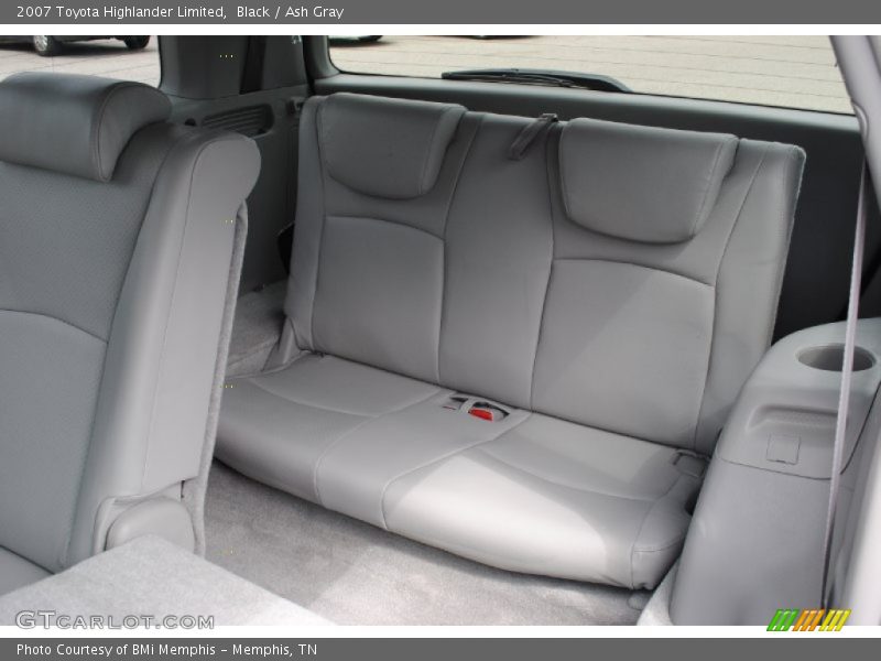 Black / Ash Gray 2007 Toyota Highlander Limited