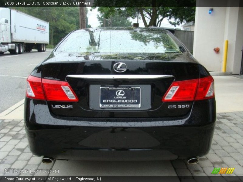 Obsidian Black / Cashmere 2009 Lexus ES 350