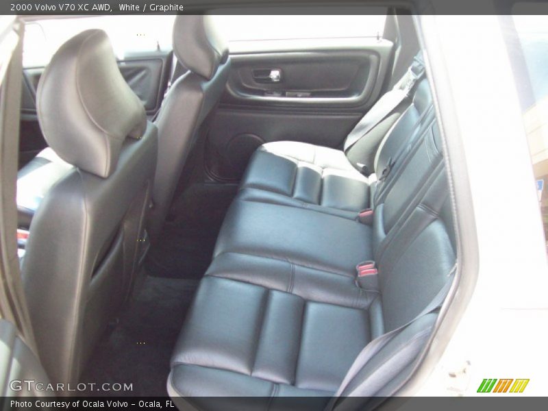 White / Graphite 2000 Volvo V70 XC AWD