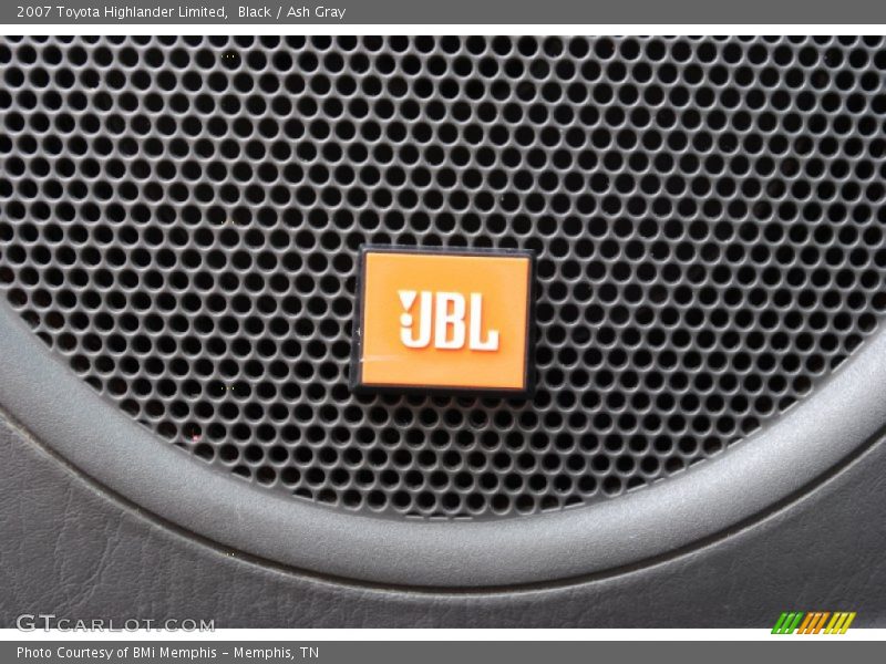 Black / Ash Gray 2007 Toyota Highlander Limited