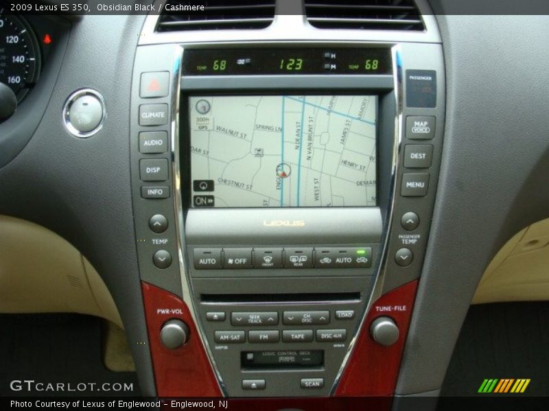 Obsidian Black / Cashmere 2009 Lexus ES 350