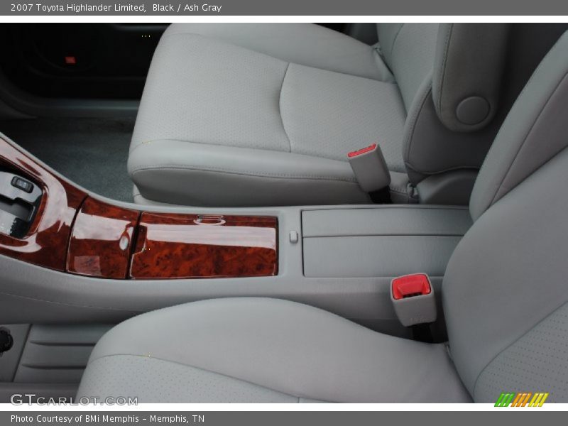Black / Ash Gray 2007 Toyota Highlander Limited