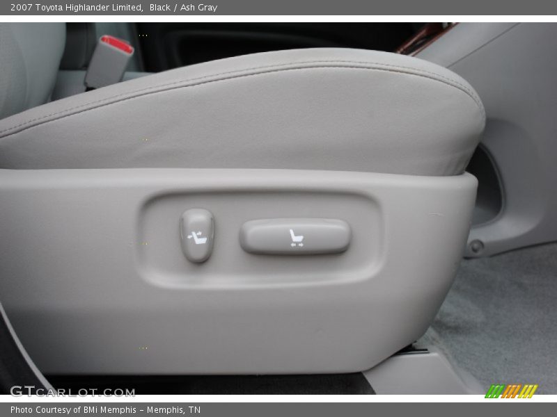 Black / Ash Gray 2007 Toyota Highlander Limited
