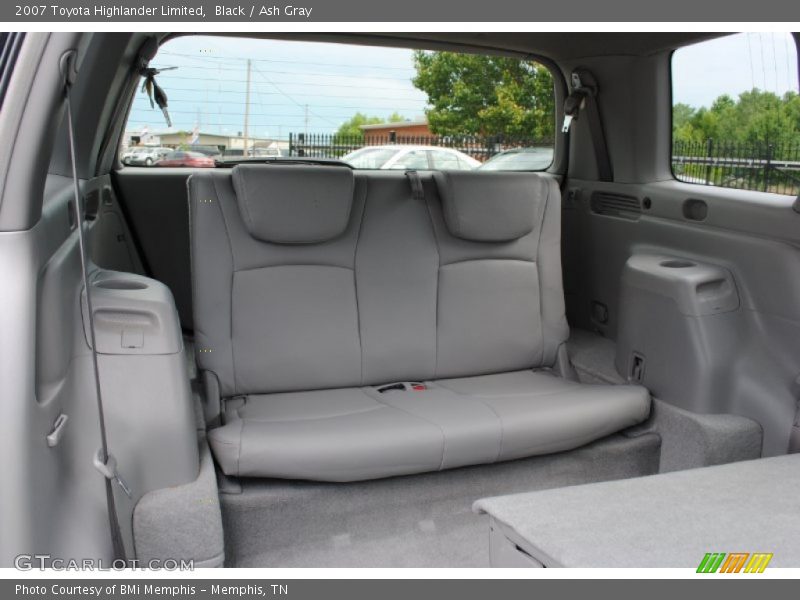 Black / Ash Gray 2007 Toyota Highlander Limited