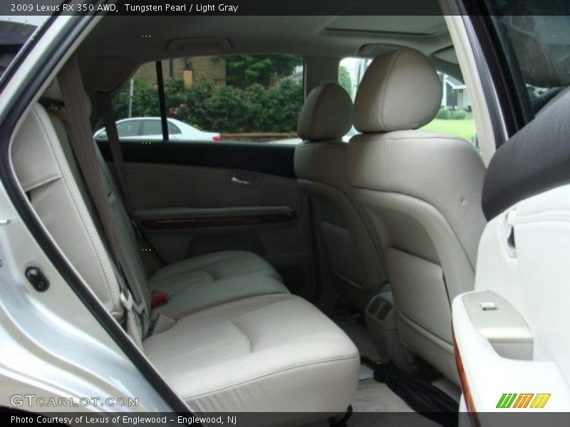 Tungsten Pearl / Light Gray 2009 Lexus RX 350 AWD
