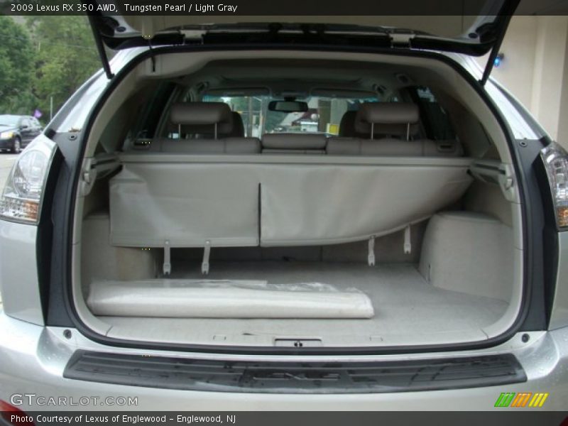 Tungsten Pearl / Light Gray 2009 Lexus RX 350 AWD