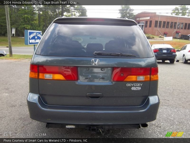 Sage Brush Pearl / Gray 2004 Honda Odyssey EX-L