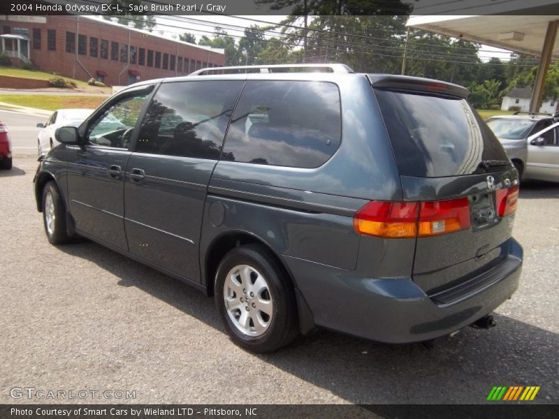 Sage Brush Pearl / Gray 2004 Honda Odyssey EX-L
