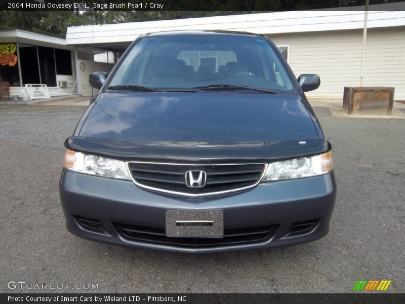 Sage Brush Pearl / Gray 2004 Honda Odyssey EX-L