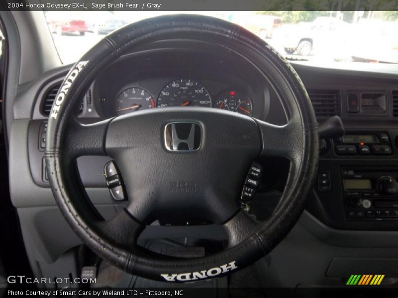 Sage Brush Pearl / Gray 2004 Honda Odyssey EX-L