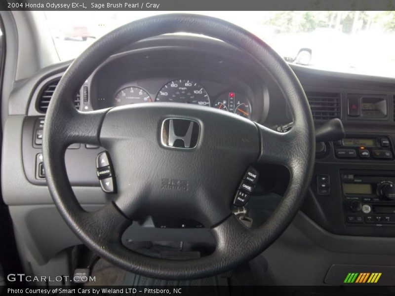 Sage Brush Pearl / Gray 2004 Honda Odyssey EX-L