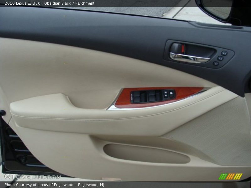 Obsidian Black / Parchment 2010 Lexus ES 350