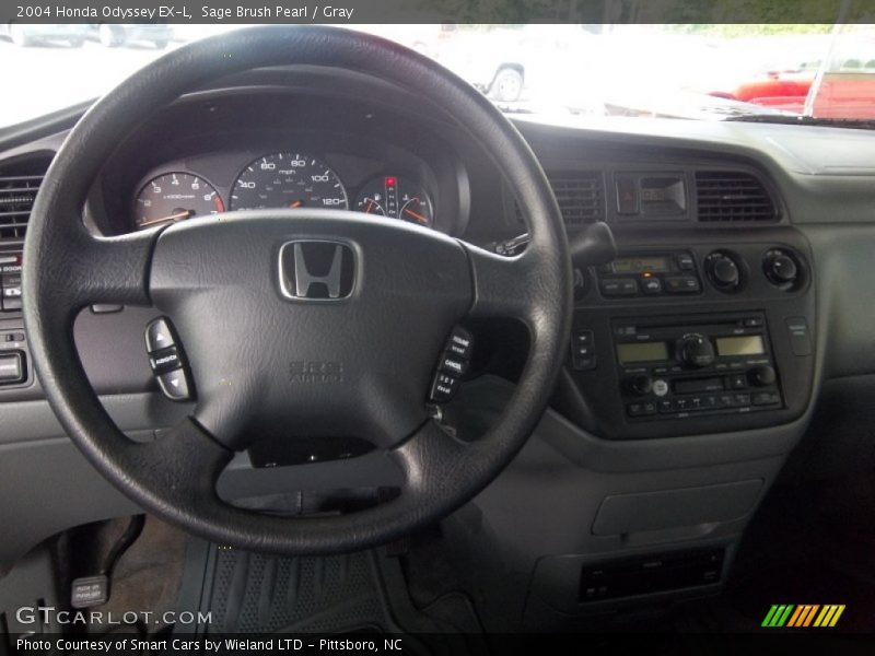 Sage Brush Pearl / Gray 2004 Honda Odyssey EX-L