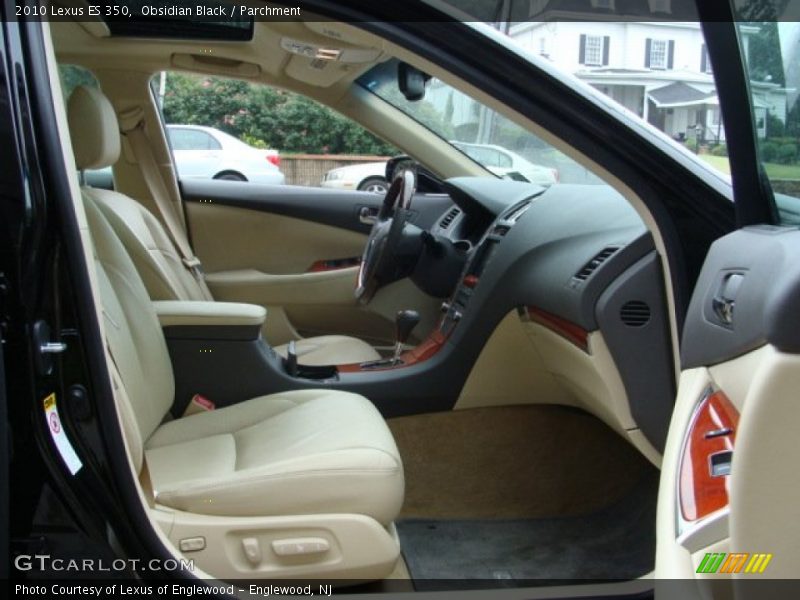 Obsidian Black / Parchment 2010 Lexus ES 350