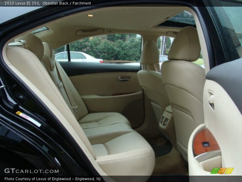 Obsidian Black / Parchment 2010 Lexus ES 350