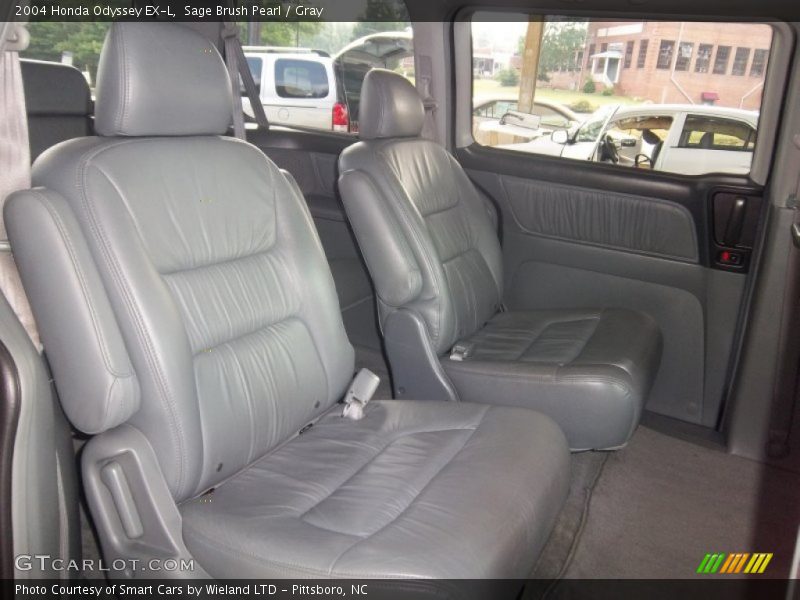 Sage Brush Pearl / Gray 2004 Honda Odyssey EX-L