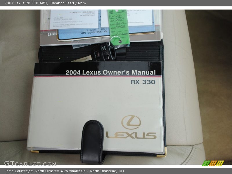 Bamboo Pearl / Ivory 2004 Lexus RX 330 AWD