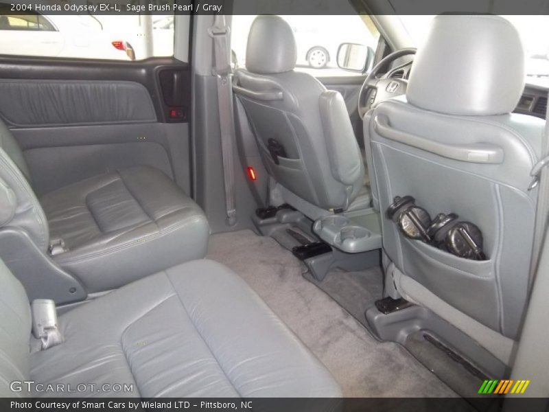 Sage Brush Pearl / Gray 2004 Honda Odyssey EX-L