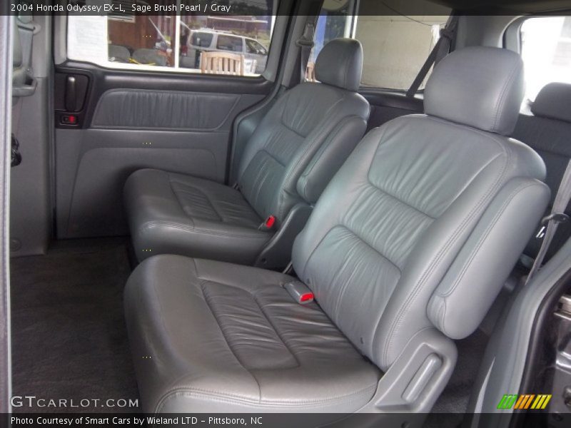 Sage Brush Pearl / Gray 2004 Honda Odyssey EX-L