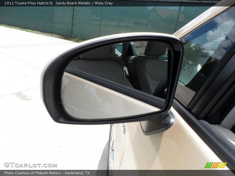 Sandy Beach Metallic / Misty Gray 2011 Toyota Prius Hybrid III