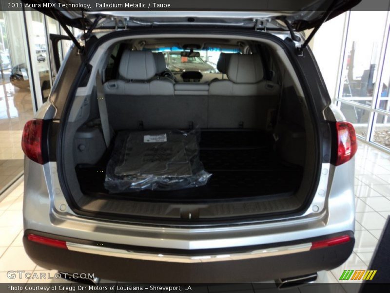 Palladium Metallic / Taupe 2011 Acura MDX Technology