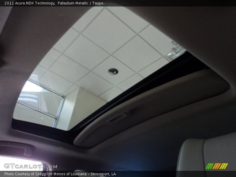 Palladium Metallic / Taupe 2011 Acura MDX Technology