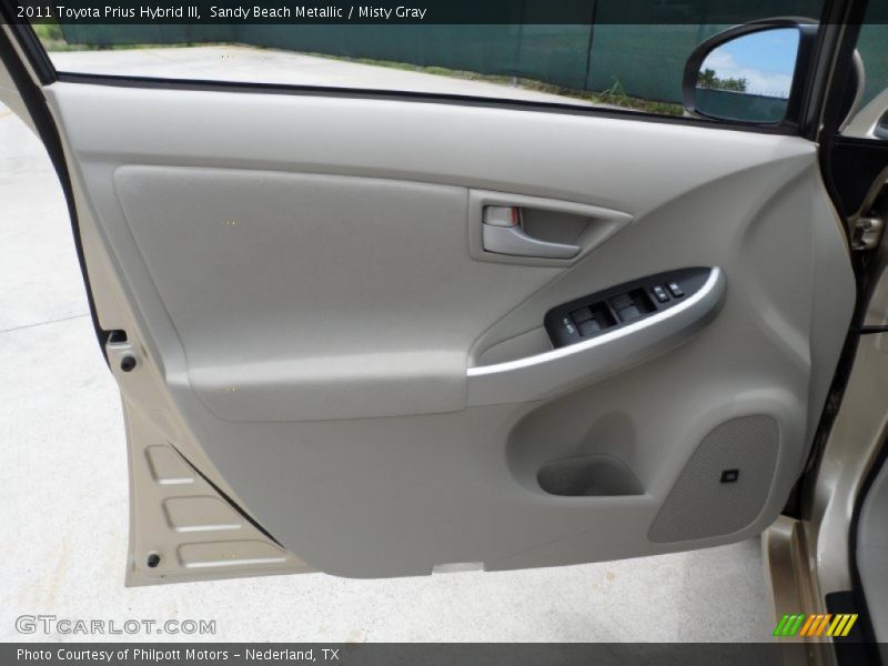 Sandy Beach Metallic / Misty Gray 2011 Toyota Prius Hybrid III